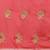 pink soft cotton silk with colourful thread embroidery saree with blouse