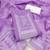  purple weaving handwork silk dress material 