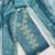 teal unstitched diamond organza embroidered dress material