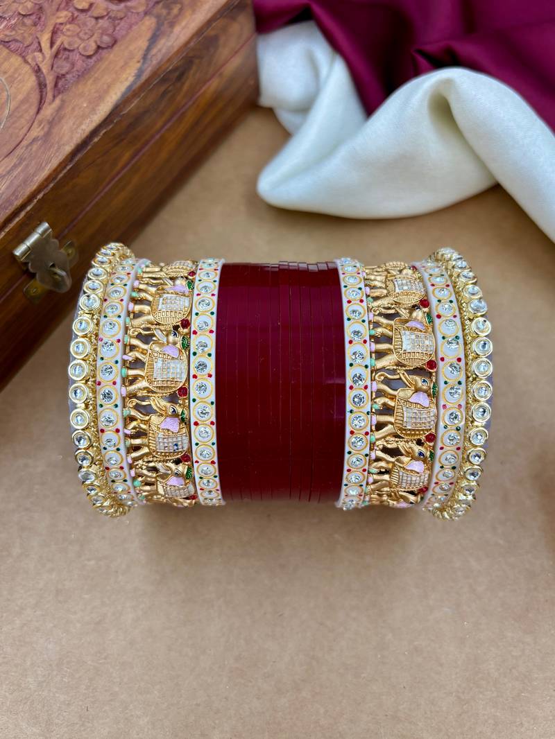 Traditional temple punjabi chura