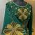 Emerald green - heavy beaded luxury farasha kaftan
