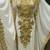 White designer ramadan special farasha kaftan