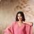 Pink tissue kaftan set