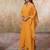 Yellow tissue kaftan set