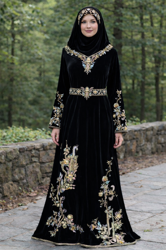 Modest  Kaftan Dress for Women