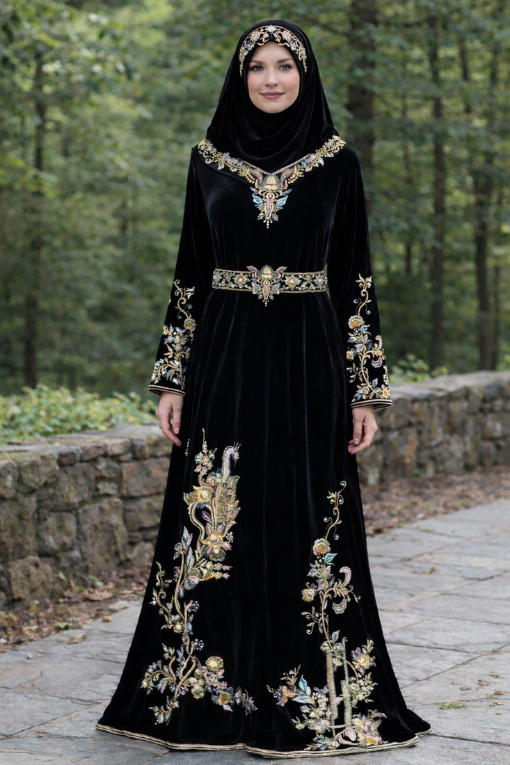 Modest  Kaftan Dress for Women