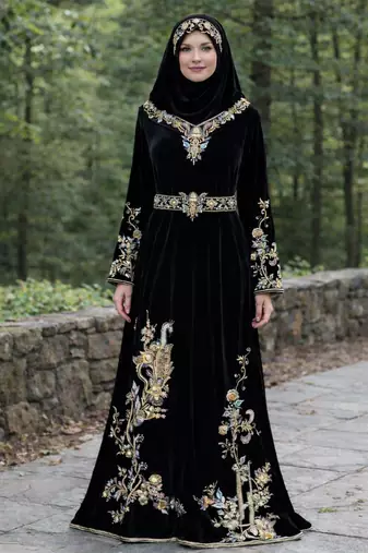 Modest  Kaftan Dress for Women