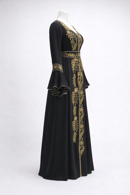 Handmade Kaftan Modest Wedding Party Wear 4