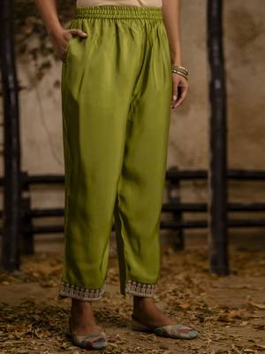 pastel silk embroidered kurta pants set 4