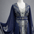  Abaya Georgette Zari Embroidered Kaftan