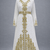  Abaya Georgette Zari Embroidered Kaftan