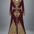  Abaya Georgette Zari Embroidered Kaftan