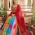 MULTICOLOR  Printed Georgette Lehenga Set with Embroidered Blouse & Dupatta