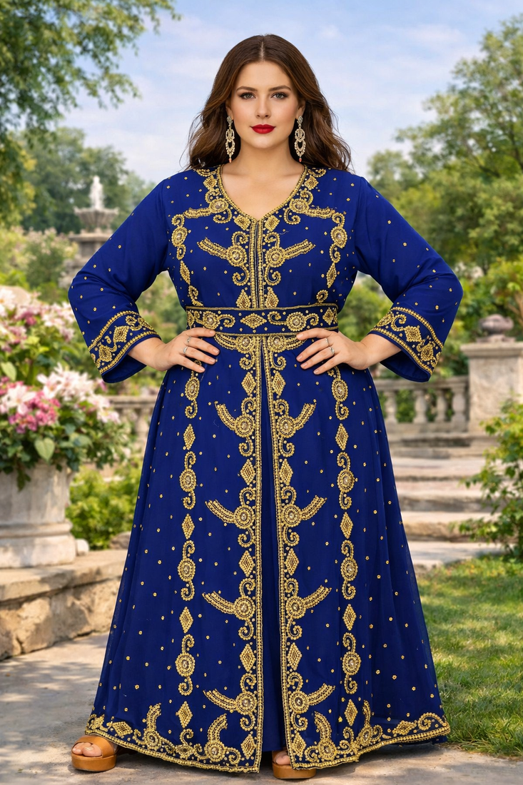 Modest Kaftan Dress for Women