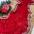 red premium rangoli silk saree with blouse