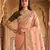 peach south indian cotton saree with blouse