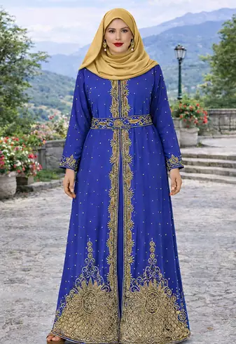 Handmade Kaftan Dress for Women 