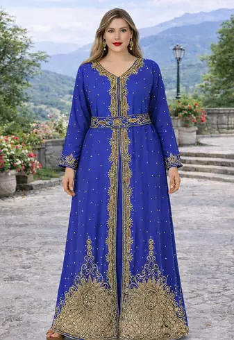 Handmade Kaftan Dress for Women 