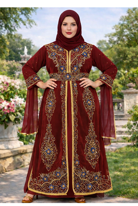 Modest  Kaftan Dress for Women 2