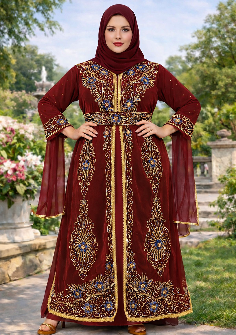 Modest  Kaftan Dress for Women