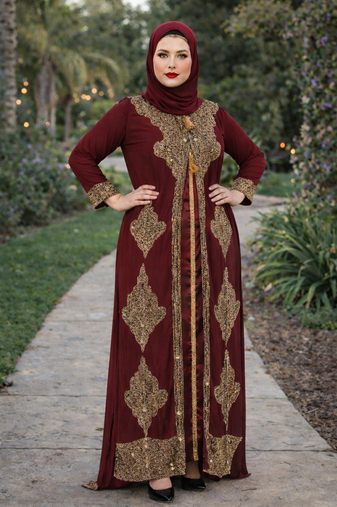 Modest Kaftan Dress for Women