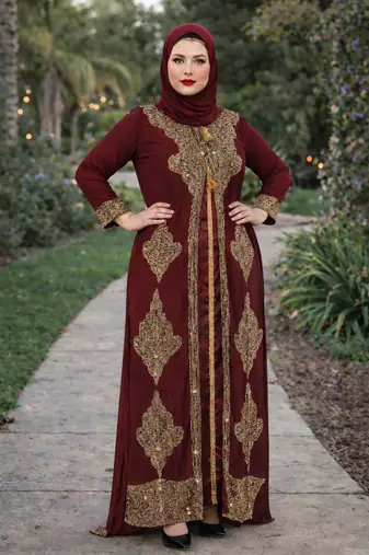 Modest Kaftan Dress for Women