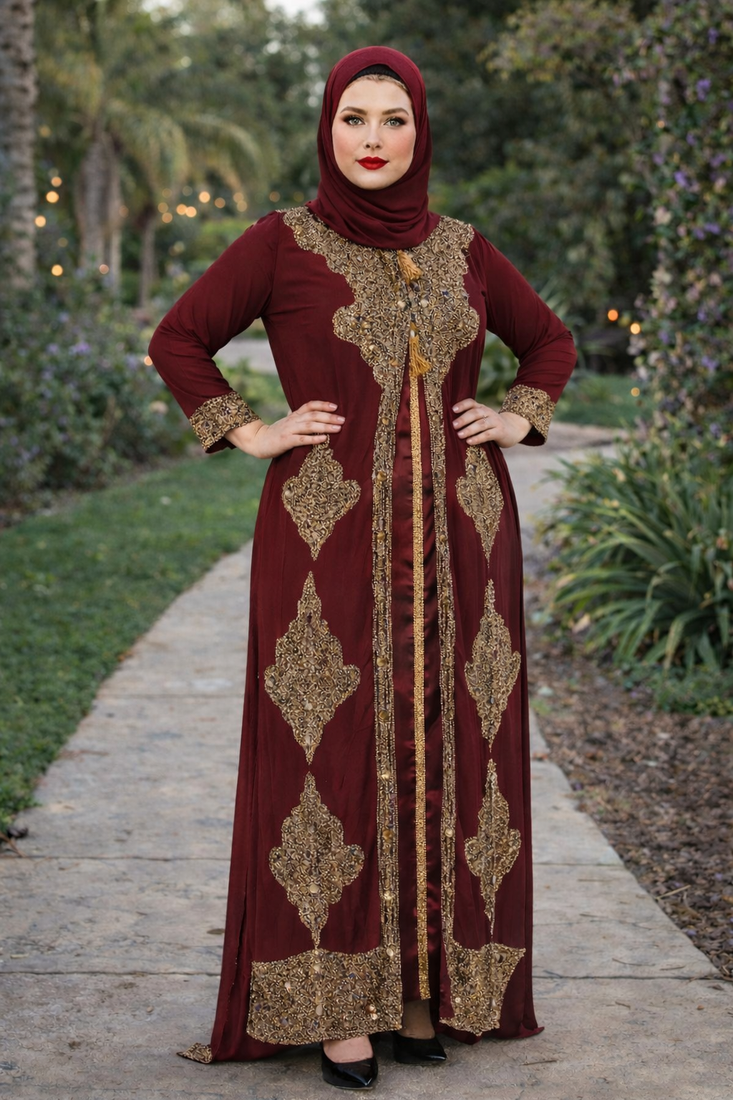 Modest Kaftan Dress for Women