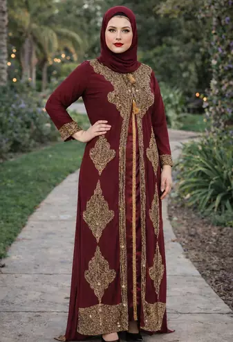 Modest Kaftan Dress for Women