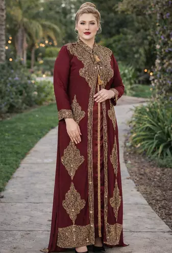 Modest Kaftan Dress for Women