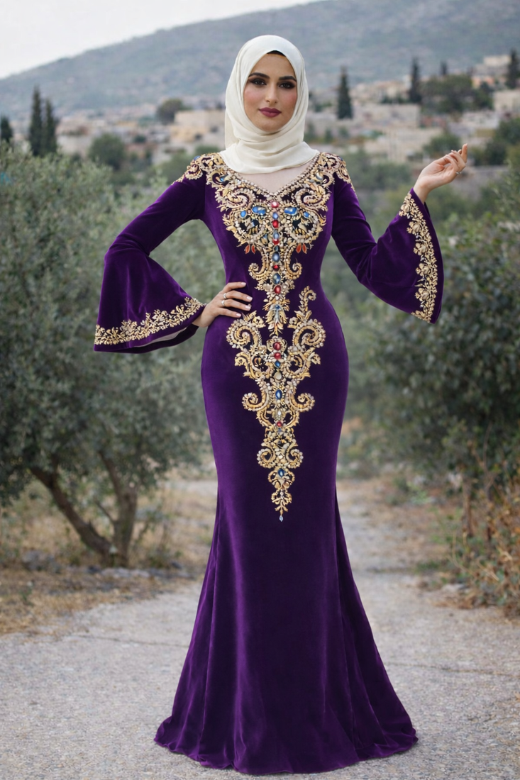 Modest  Kaftan Dress for Women