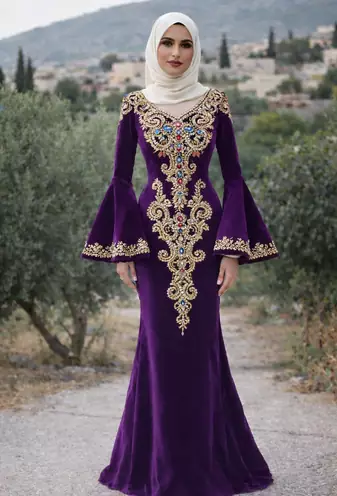 Modest  Kaftan Dress for Women