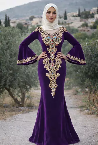 Modest  Kaftan Dress for Women