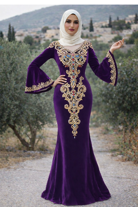 Modest  Kaftan Dress for Women 4