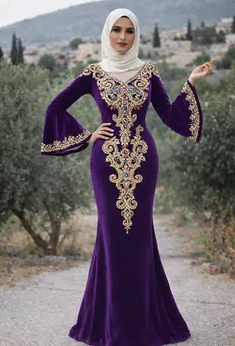 Modest  Kaftan Dress for Women