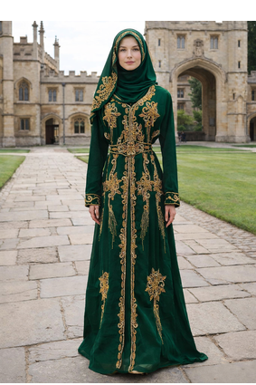 Modest  Kaftan Dress for Women 4