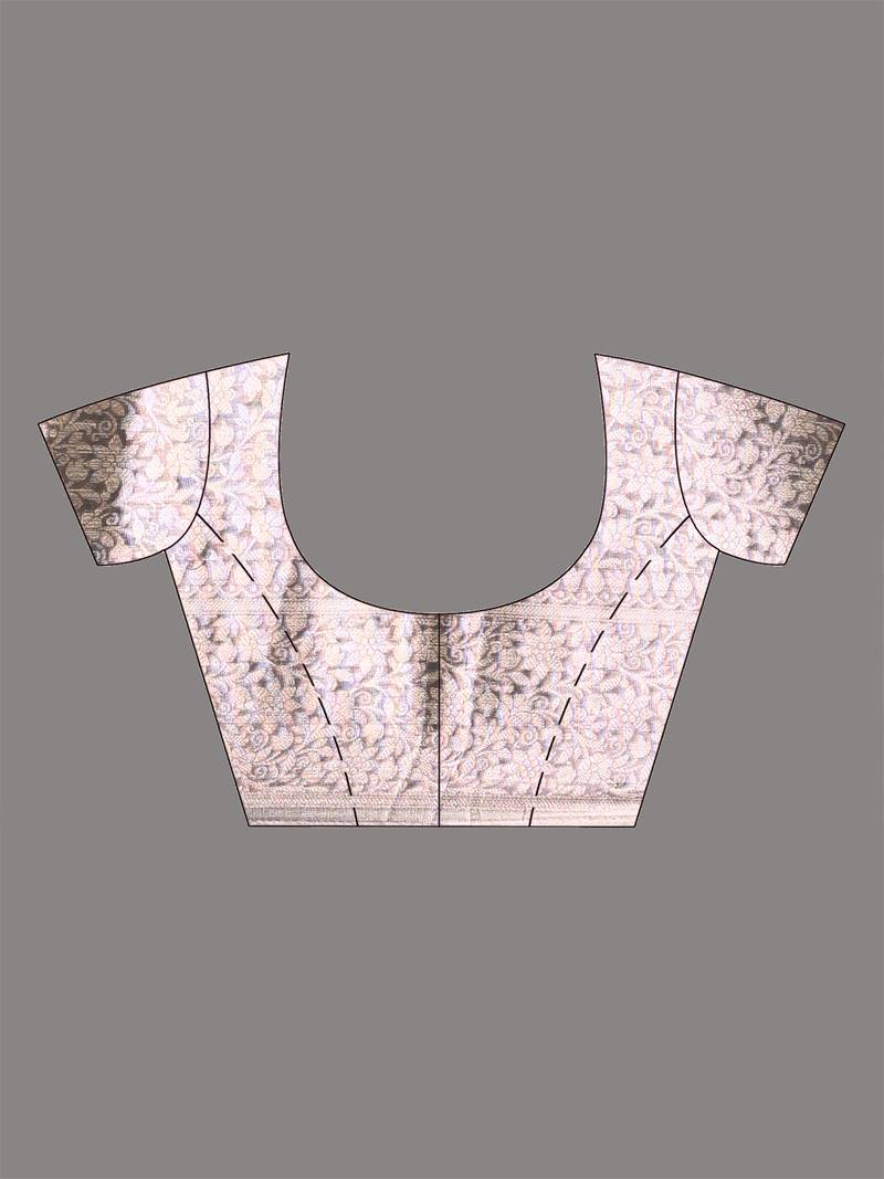 elegant black tissue saree with intricate border