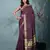 maroon catlon soft art silk saree with checkered pattern