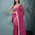 pink tissue saree with gotapatti detailing