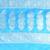 sky blue georgette saree with silver border and detailing