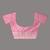 elegant nude pink georgette saree with intricate silver zari work