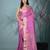 elegant lilac silk blend saree with intricate brocade work