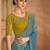 tissue georgette saree with banglori work blouse