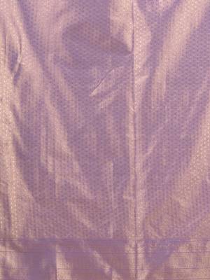 exquisite violet tissue brocade saree with intricate zari work 4