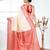 elegant off-white tussar silk blend saree with red zari border