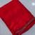 Red color fendy chiffon saree with running blouse