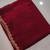 Maroon color fendy chiffon saree with running blouse