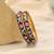 Multi color hand painted meenakari bangle
