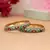 Multi color hand painted meenakari bangle