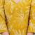 yellow floral printed regular pure cotton kurta with palazzos