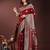 Maroon silk saree with blouse
